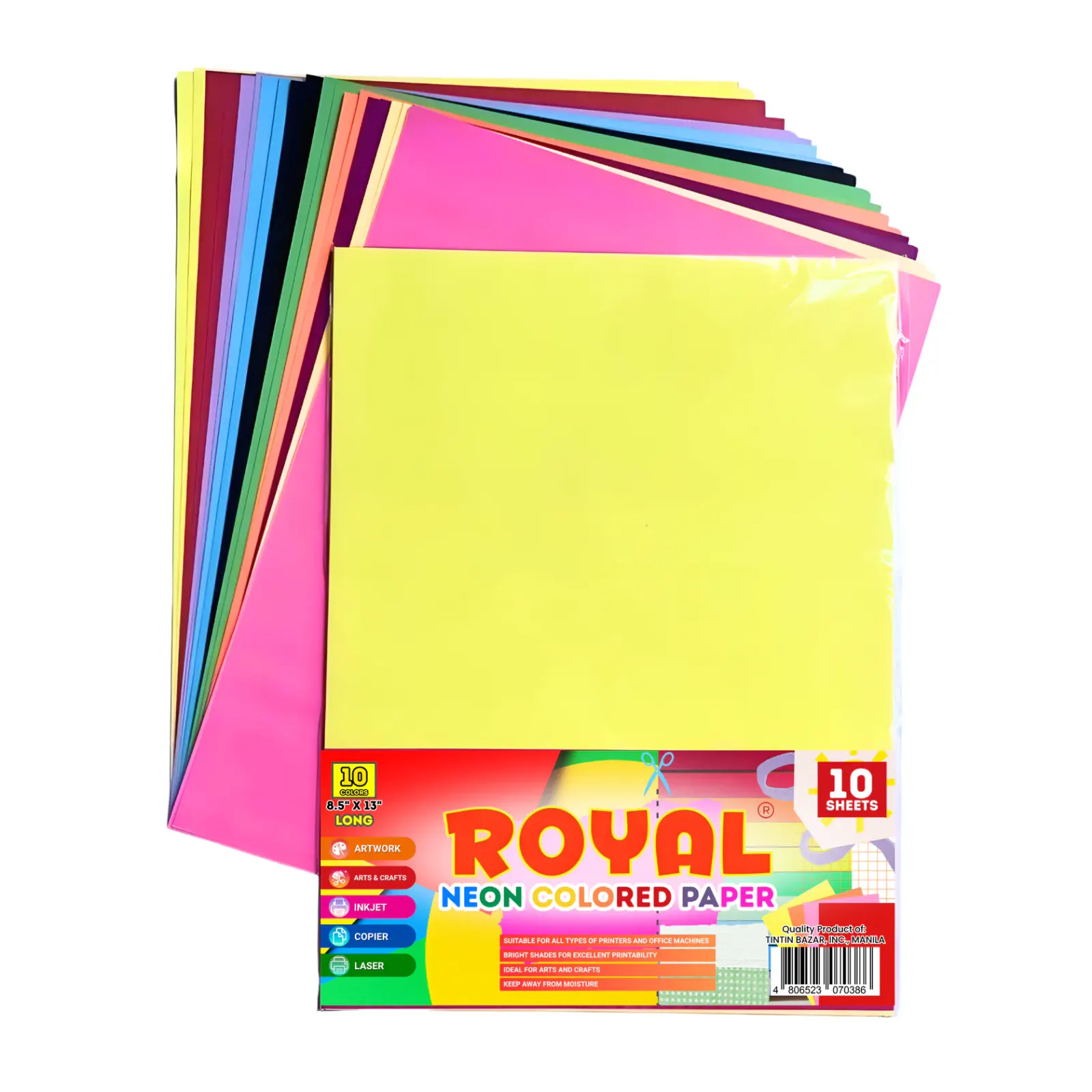 Royal Neon Construction Paper