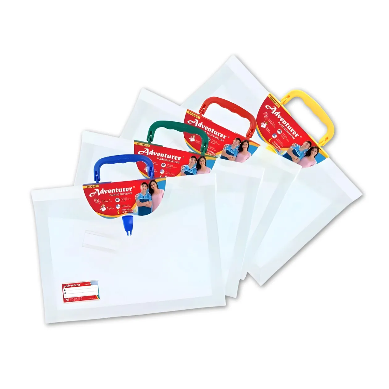 Adventurer E-11-SLWH Plastic Envelope Clear with Handle