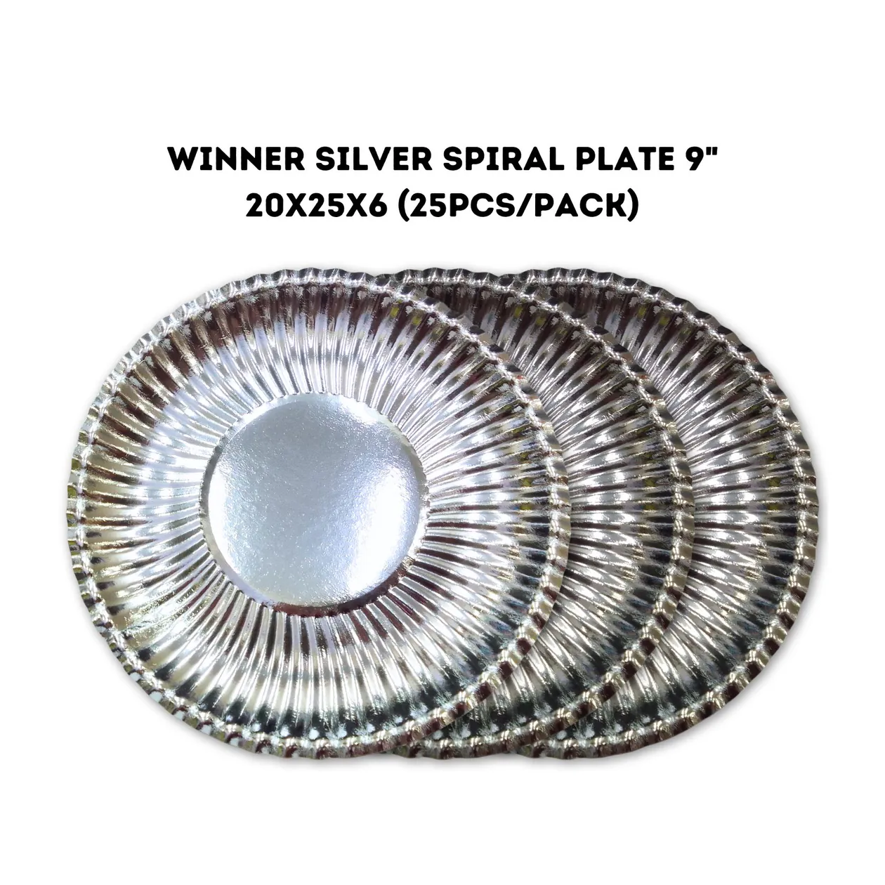 Winner Paper Plate 9"