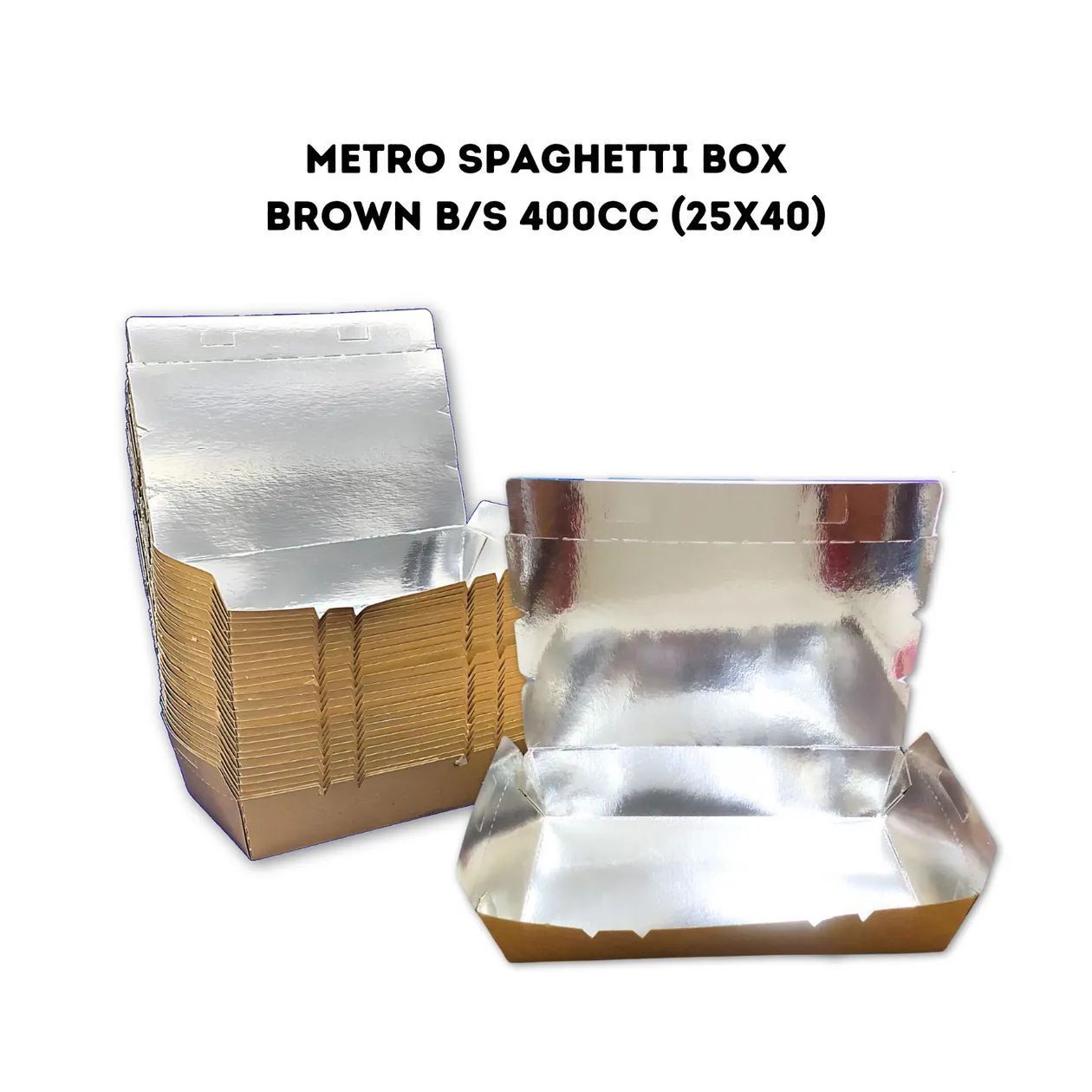 Metro Spaghetti Meal Box (25x40)