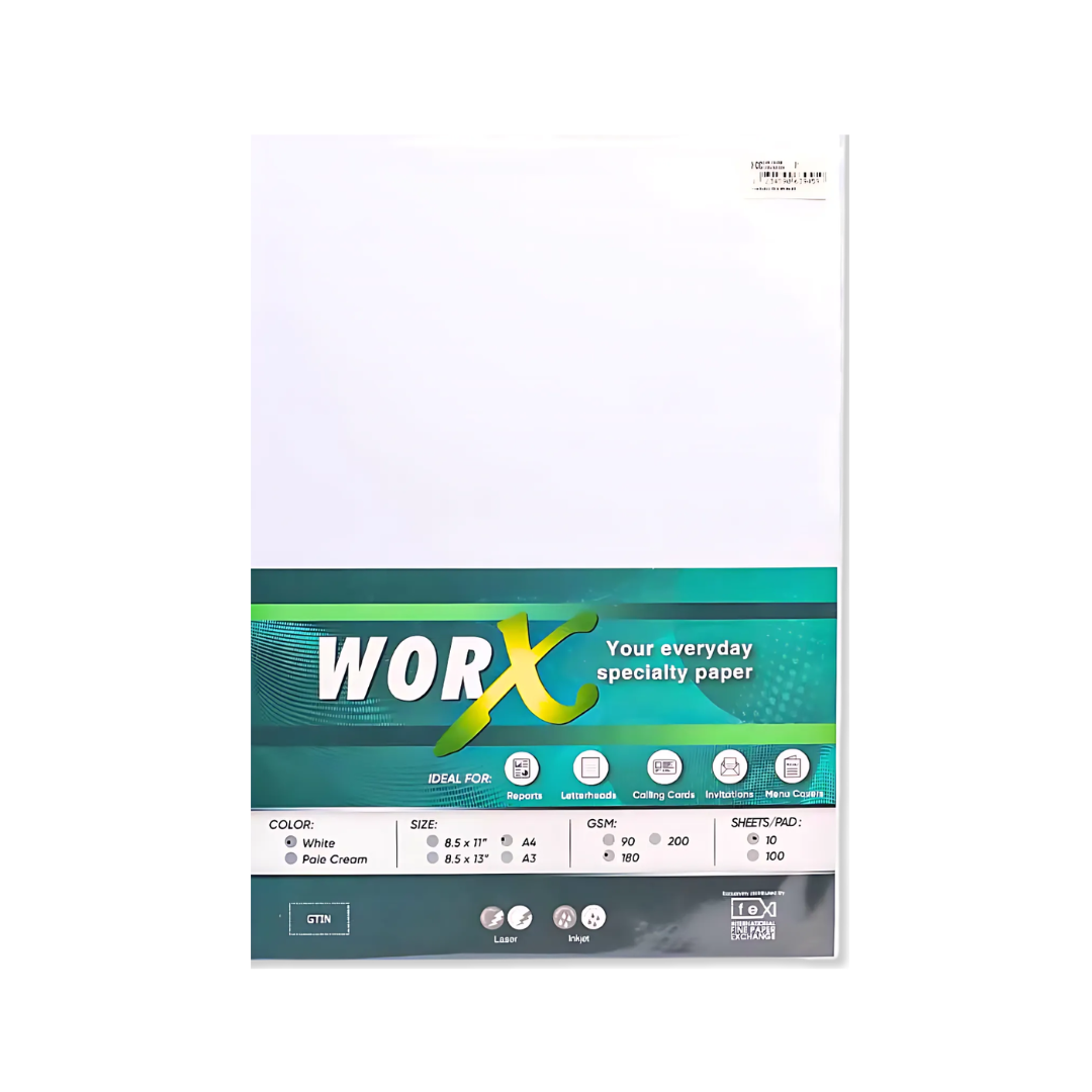 Worx Vellum Board 180gsm