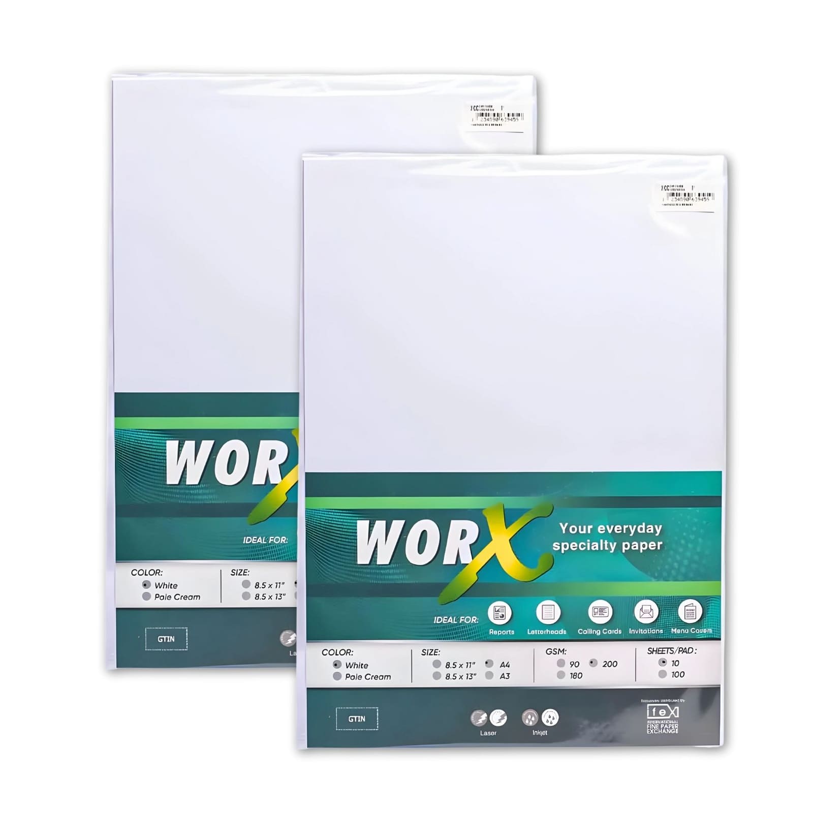 Worx Vellum Board 200gsm photo