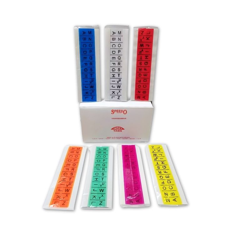 Speedo Index Tabs