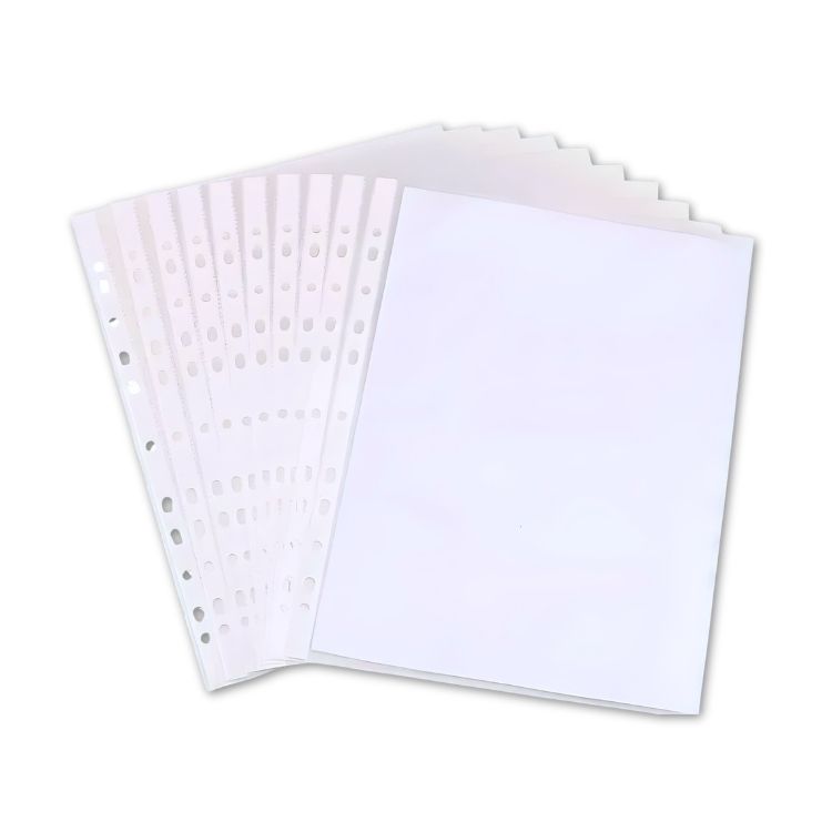 Clear Sheets Refill for Arch File & D-Ring
