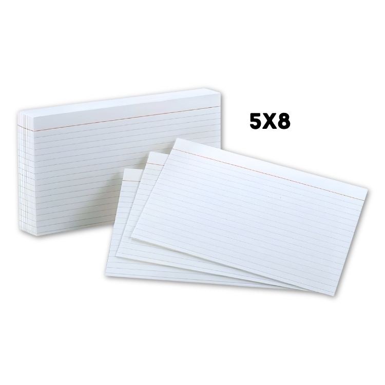 Index Cards option photo