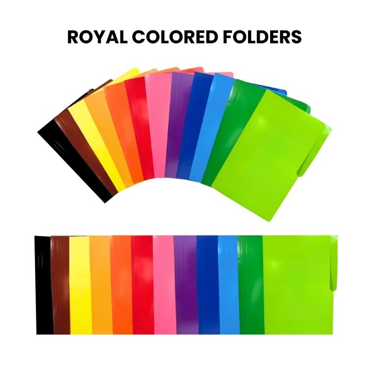 Royal Colored Folder 14pts