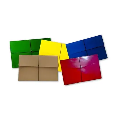 Expanding Envelope Glossy Colored with Garter