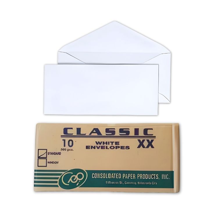White Mailing Envelope option photo
