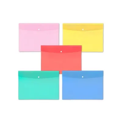 Plastic Envelope Colored