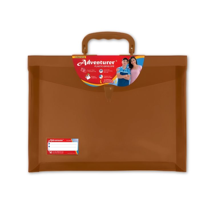 Adventurer E-13-SLWH Plastic Envelope Colored with Handle option photo