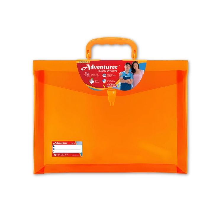 Adventurer E-13-SLWH Plastic Envelope Colored with Handle option photo