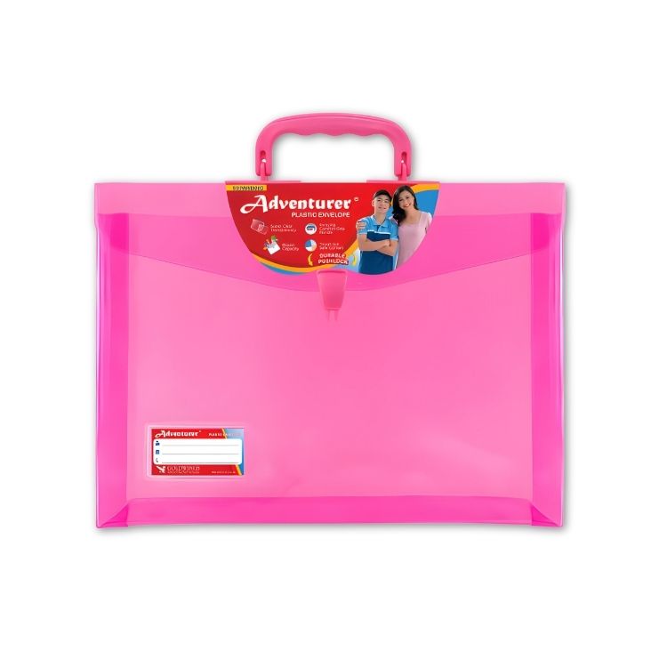 Adventurer E-13-SLWH Plastic Envelope Colored with Handle option photo