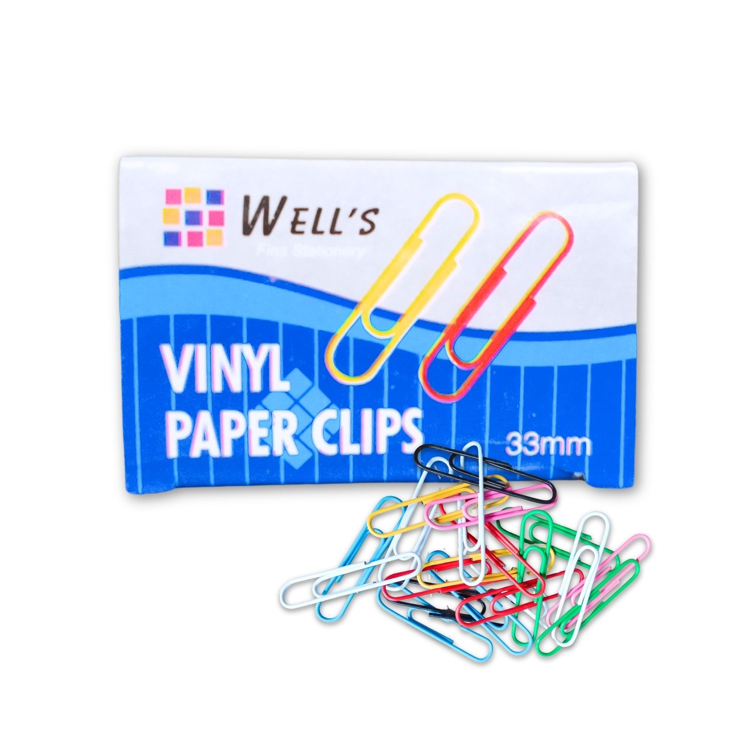 Well's Vinyl Paper Clip