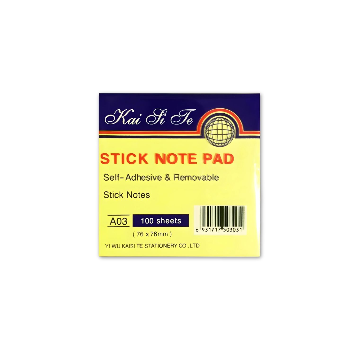 Stick On Note Ordinary Yellow photo