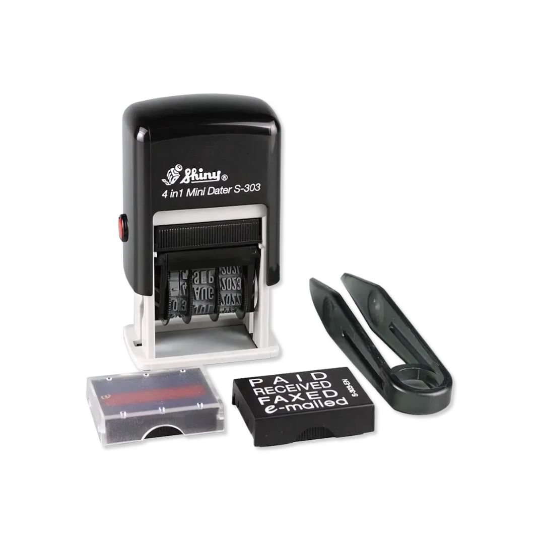 Shiny S300 3mm Self-Ink Mini Dater