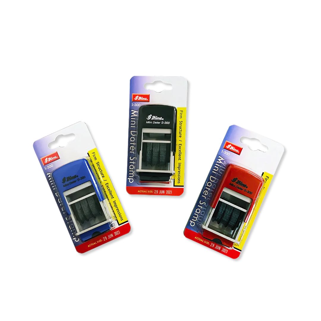 Shiny S300 3mm Self-Ink Mini Dater option photo