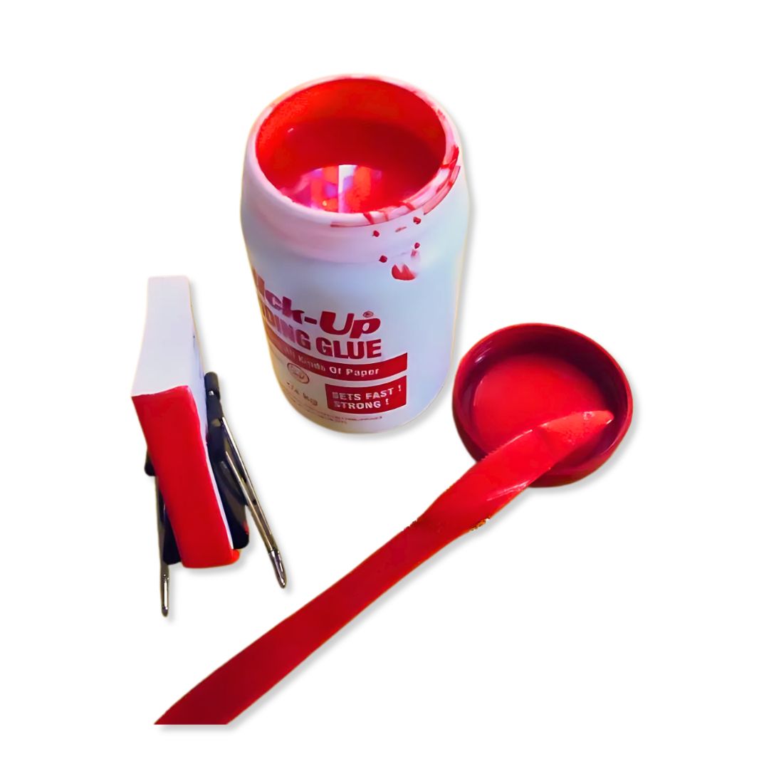 Stick-Up Red Padding Glue photo