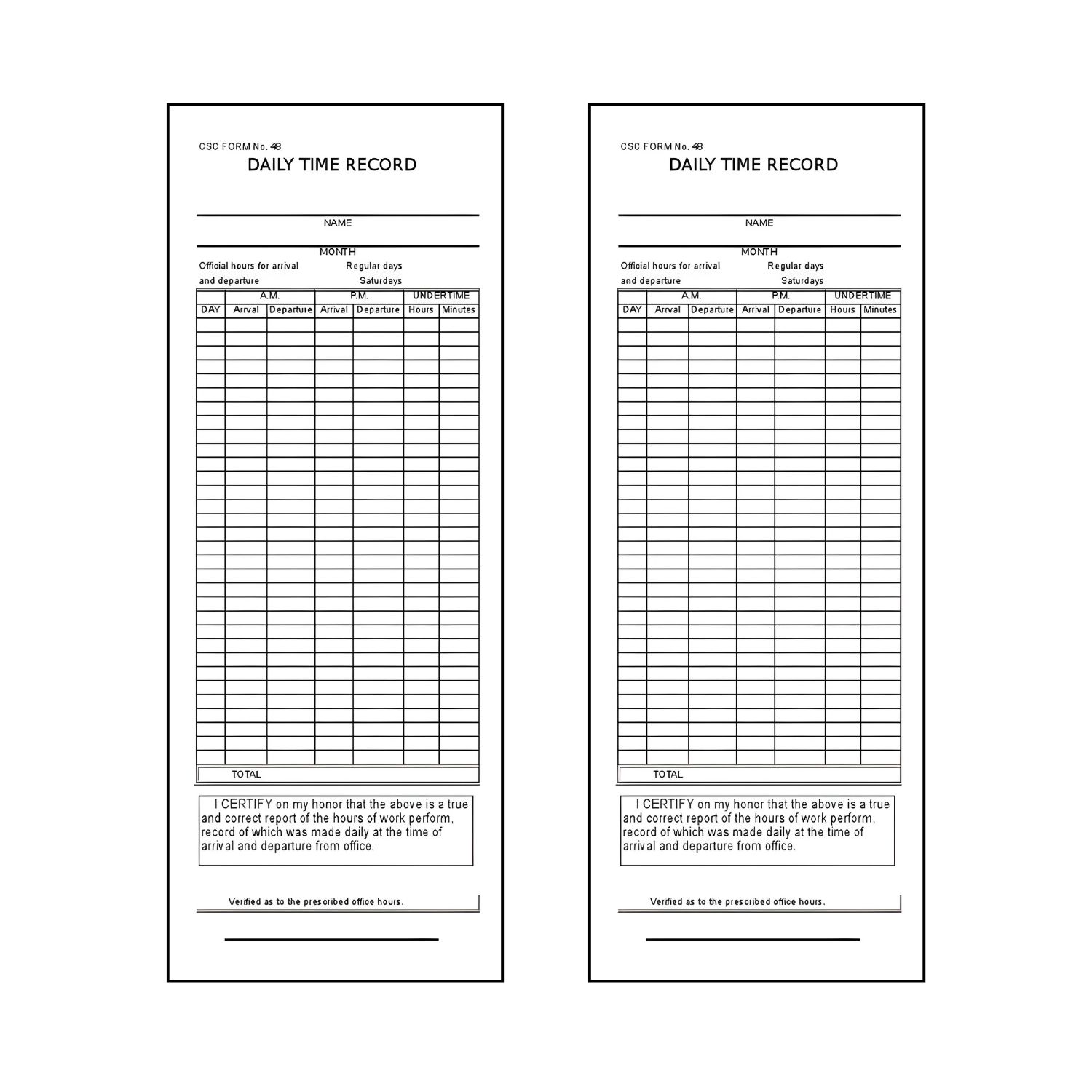 Time Card