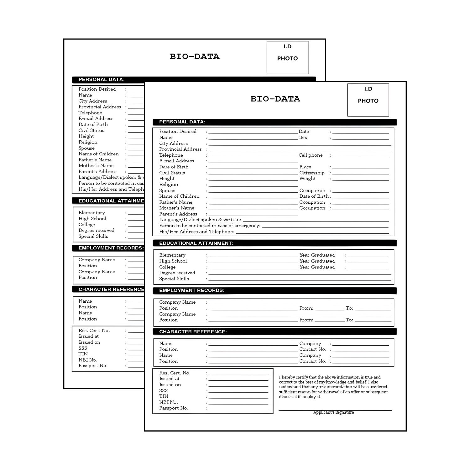 Bio-Data
