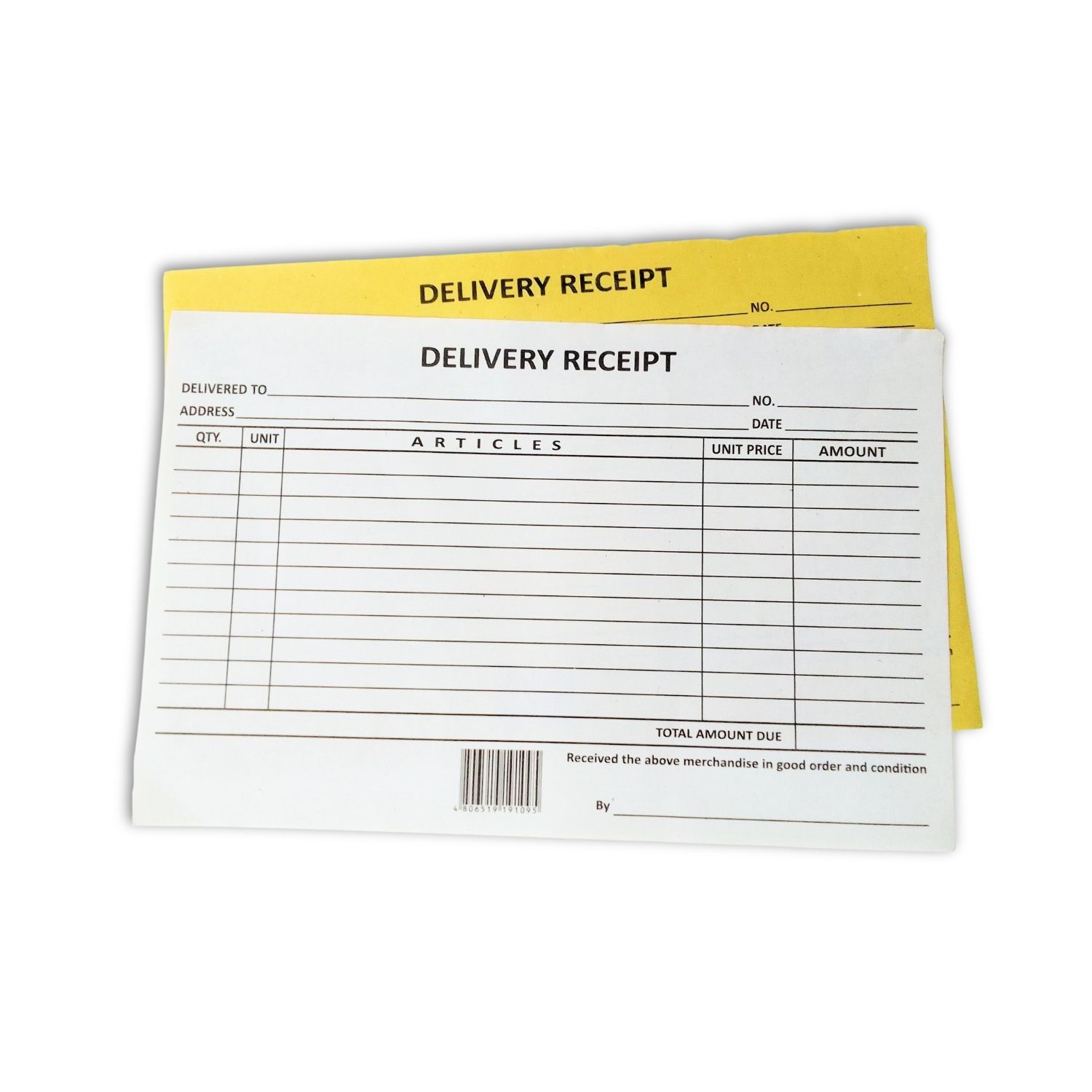 Delivery Receipts option photo