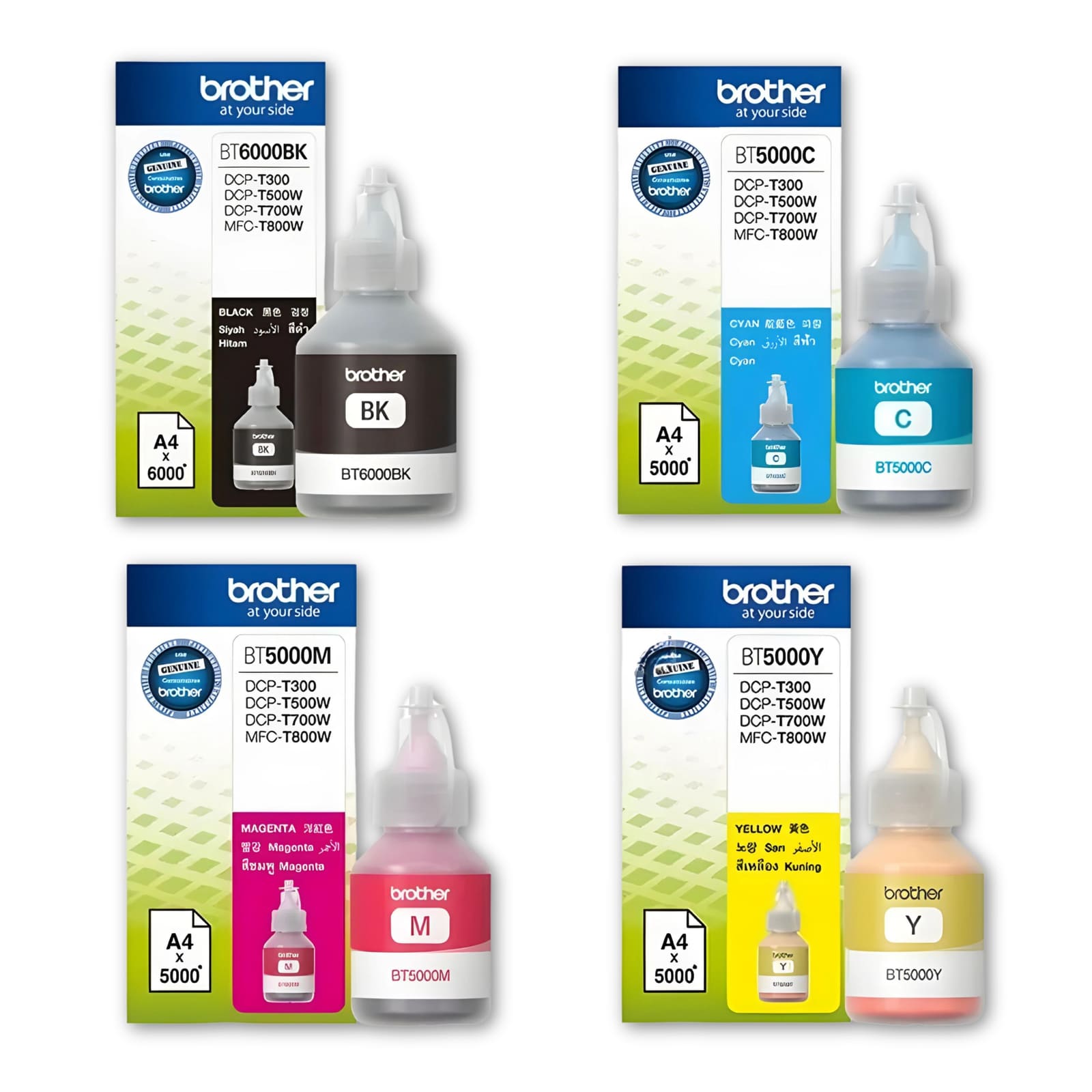 Brother BT5000, BT6000 Inks photo