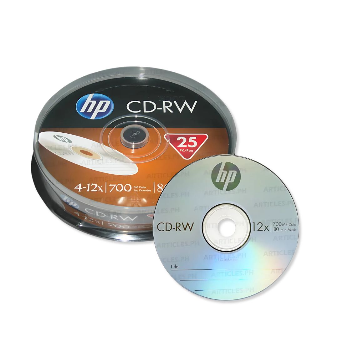 HP CD - RW 25's