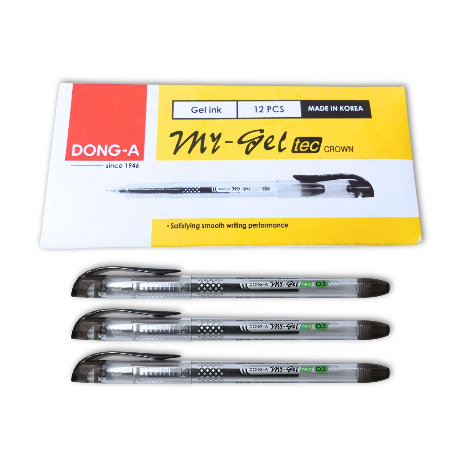 Dong-A Mygel Tec Ballpens 0.3mm/0.4mm