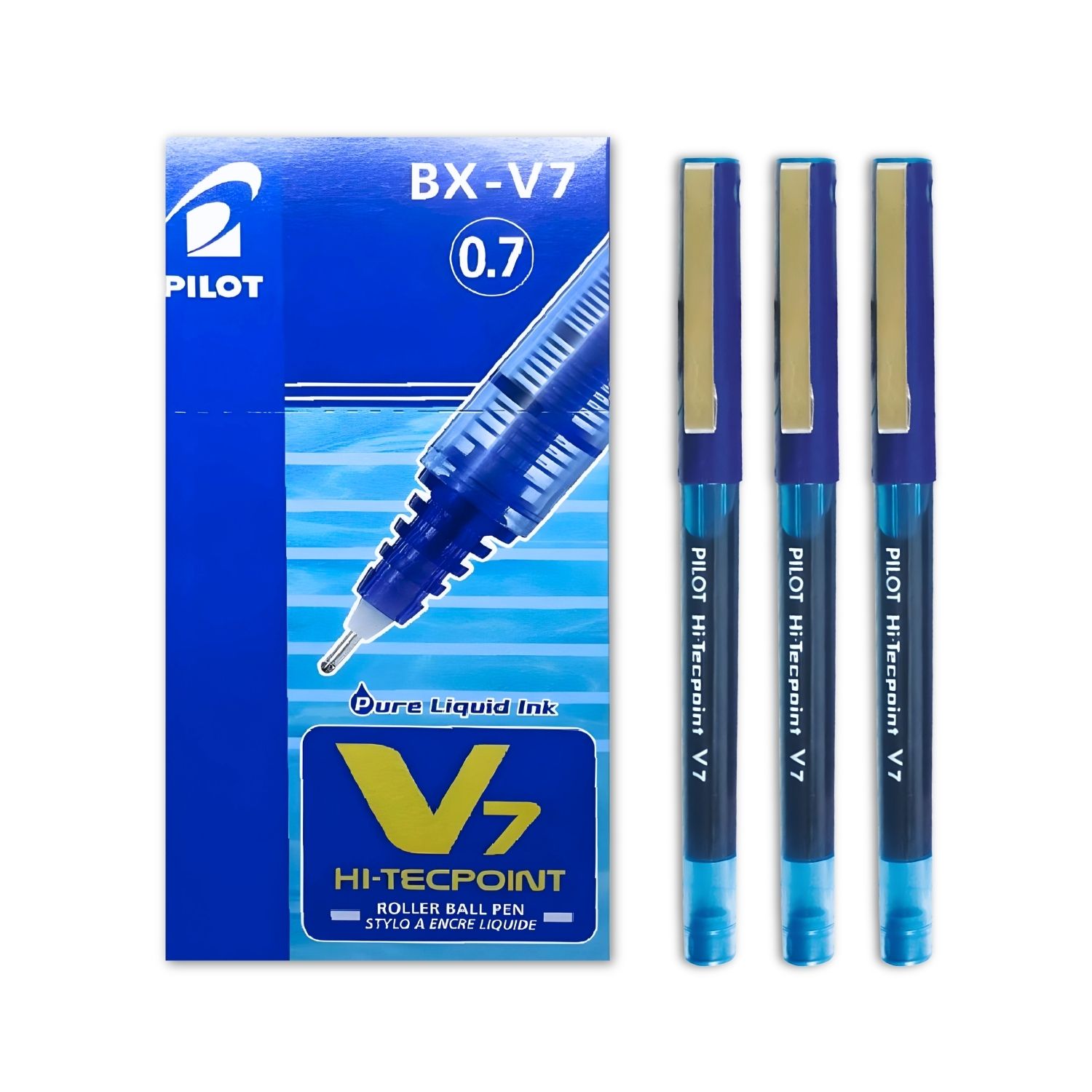 Pilot BX-V7 Hi-Tecpoint Pen 0.7mm option photo