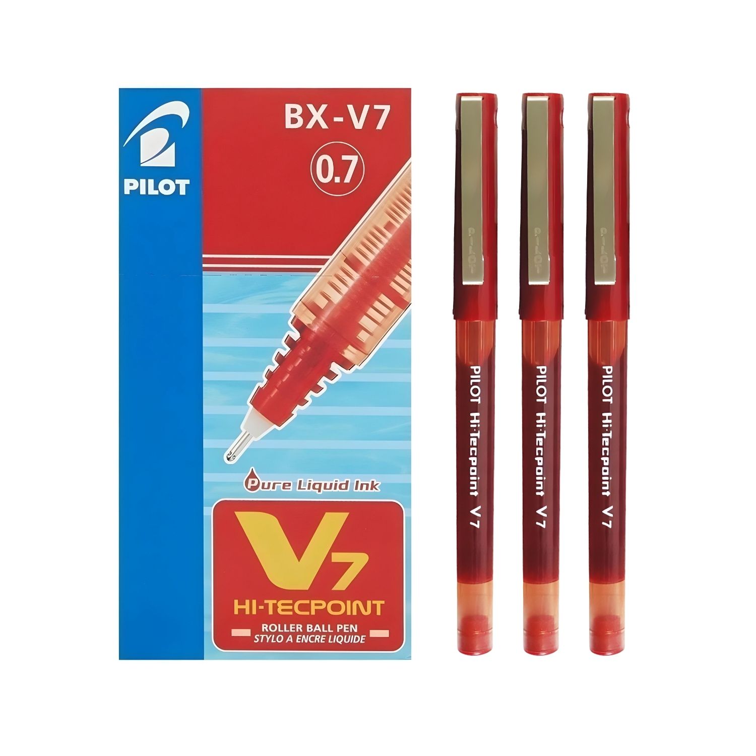 Pilot BX-V7 Hi-Tecpoint Pen 0.7mm option photo