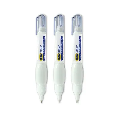 HBW Office #212 Correction Pen Plastic Tip