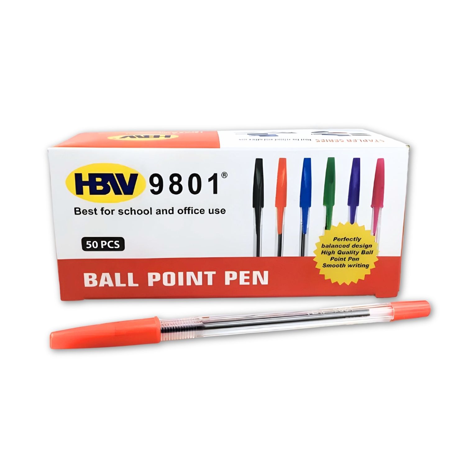 HBW 9801 Ballpen 0.7mm option photo