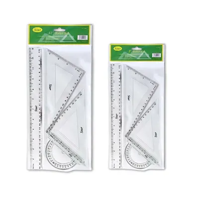 Star Ruler Set 8" and 12"