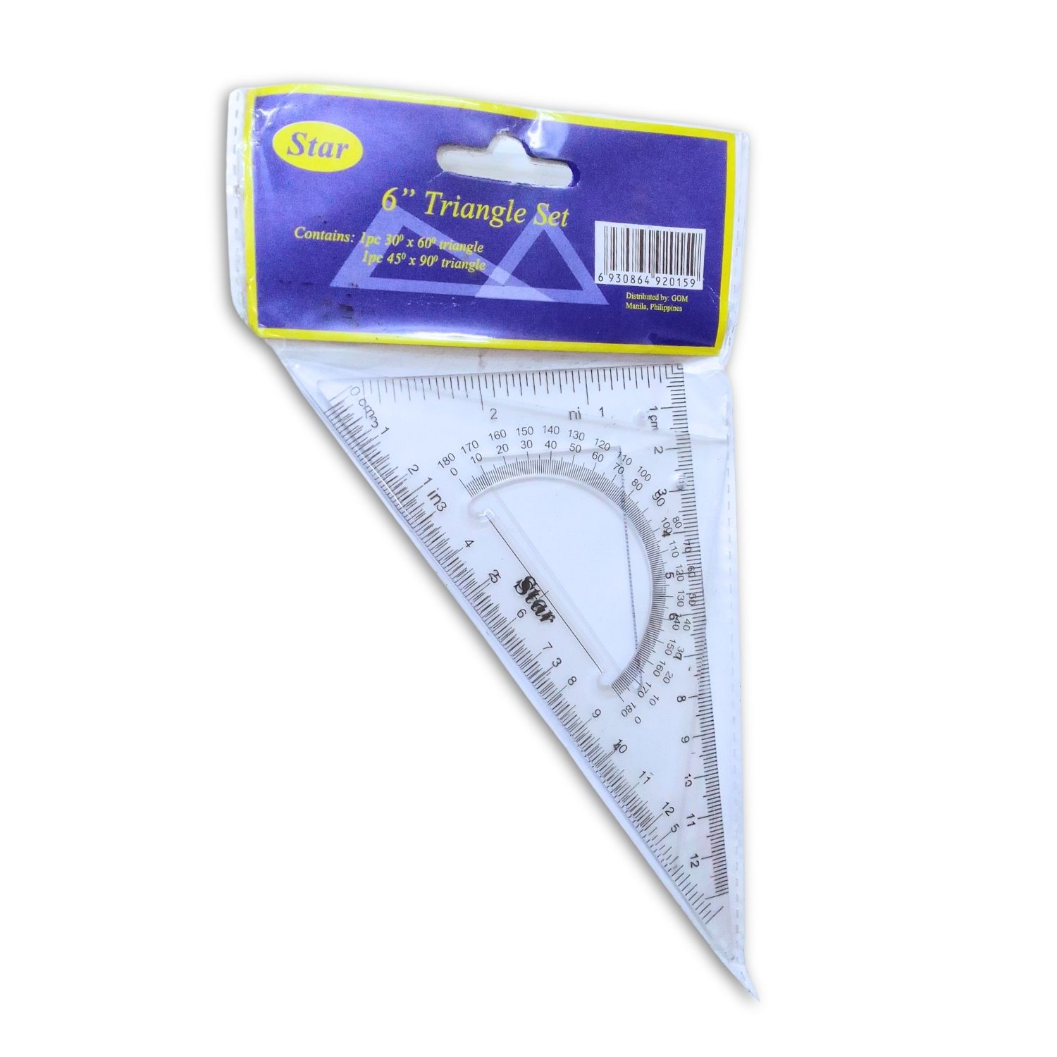 Star Triangle Ruler Set