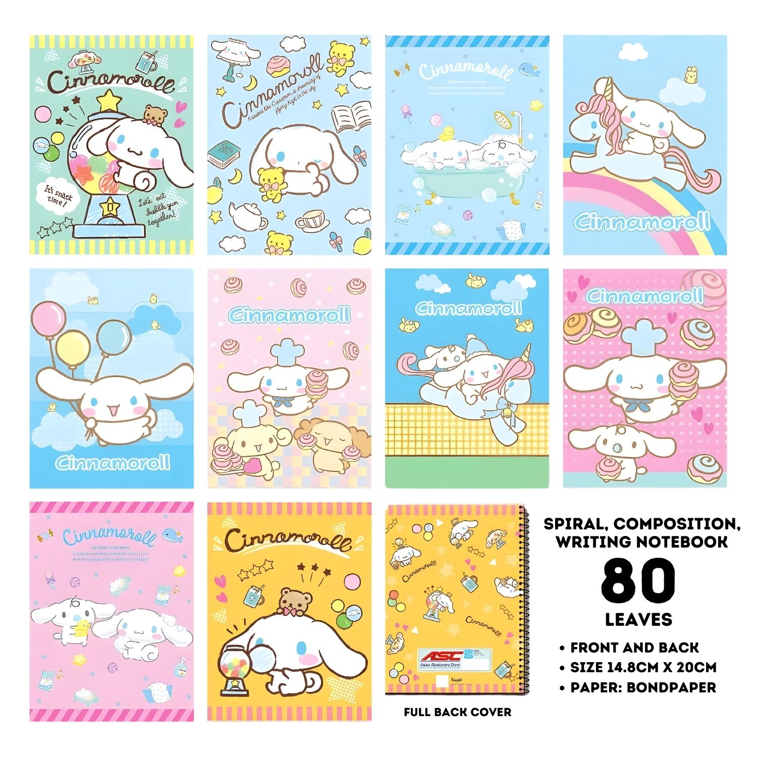 Asian Spiral Notebook 80lvs option photo