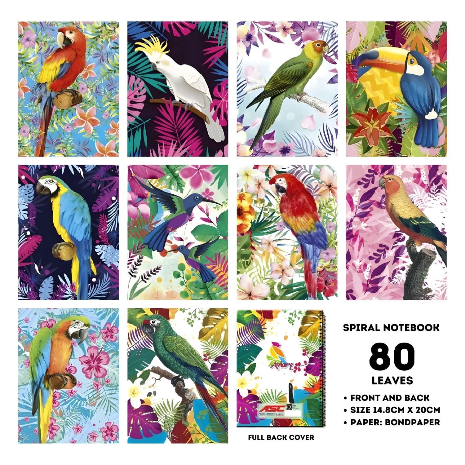 Asian Spiral Notebook 80lvs option photo