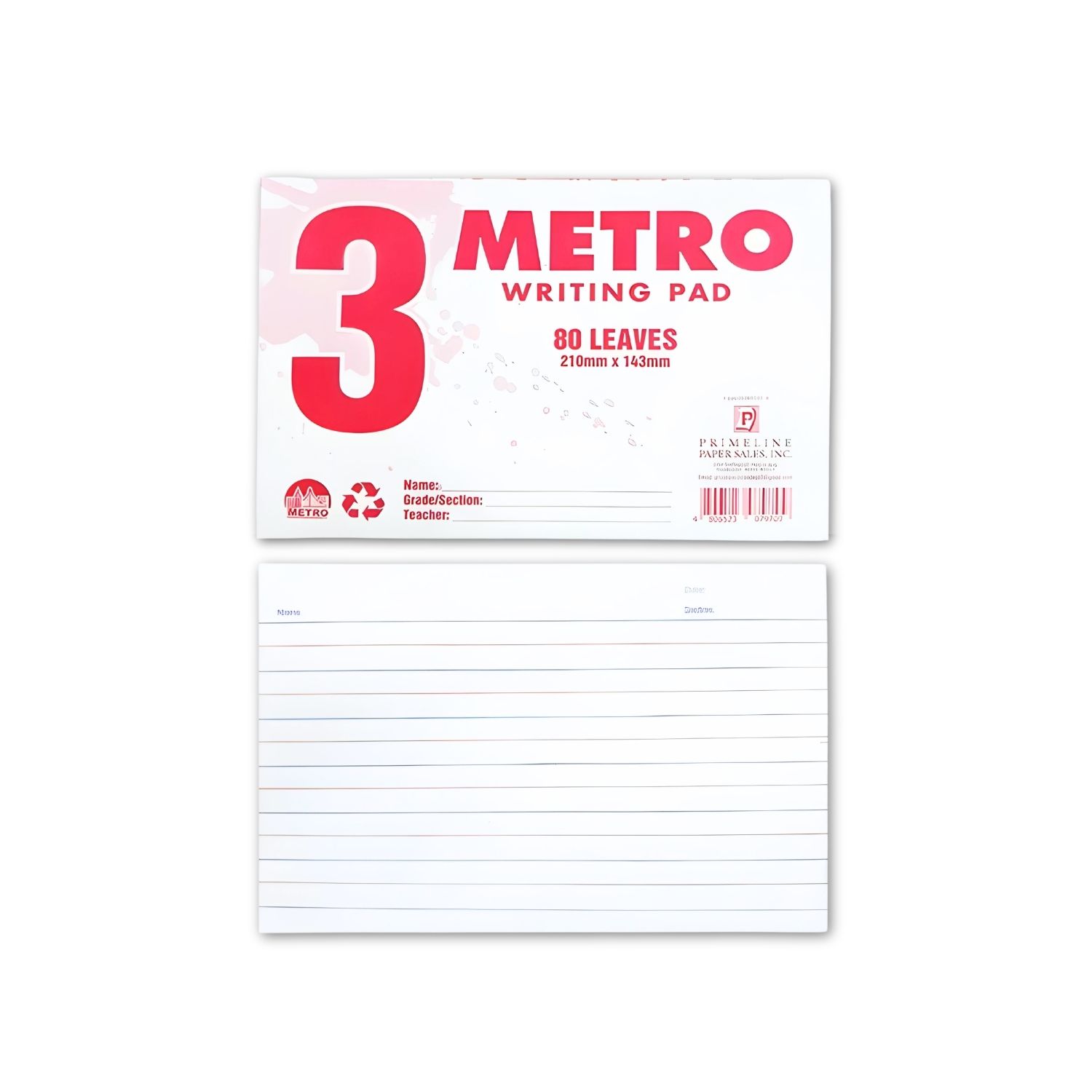 Metro Writing Pad 80lvs option photo