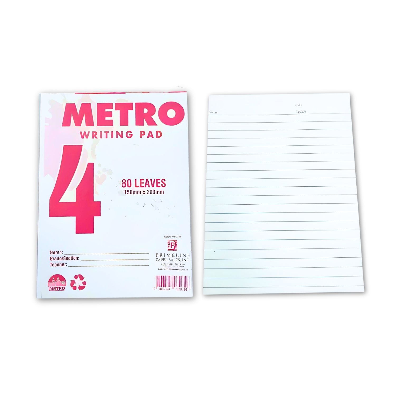 Metro Writing Pad 80lvs option photo