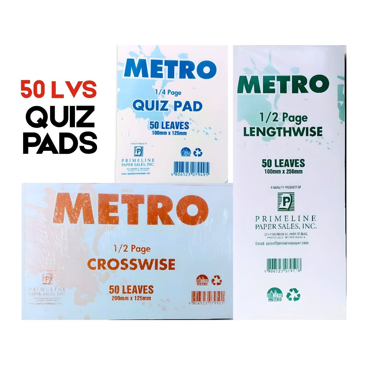Metro Quiz Pads photo