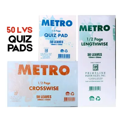 Metro Quiz Pads