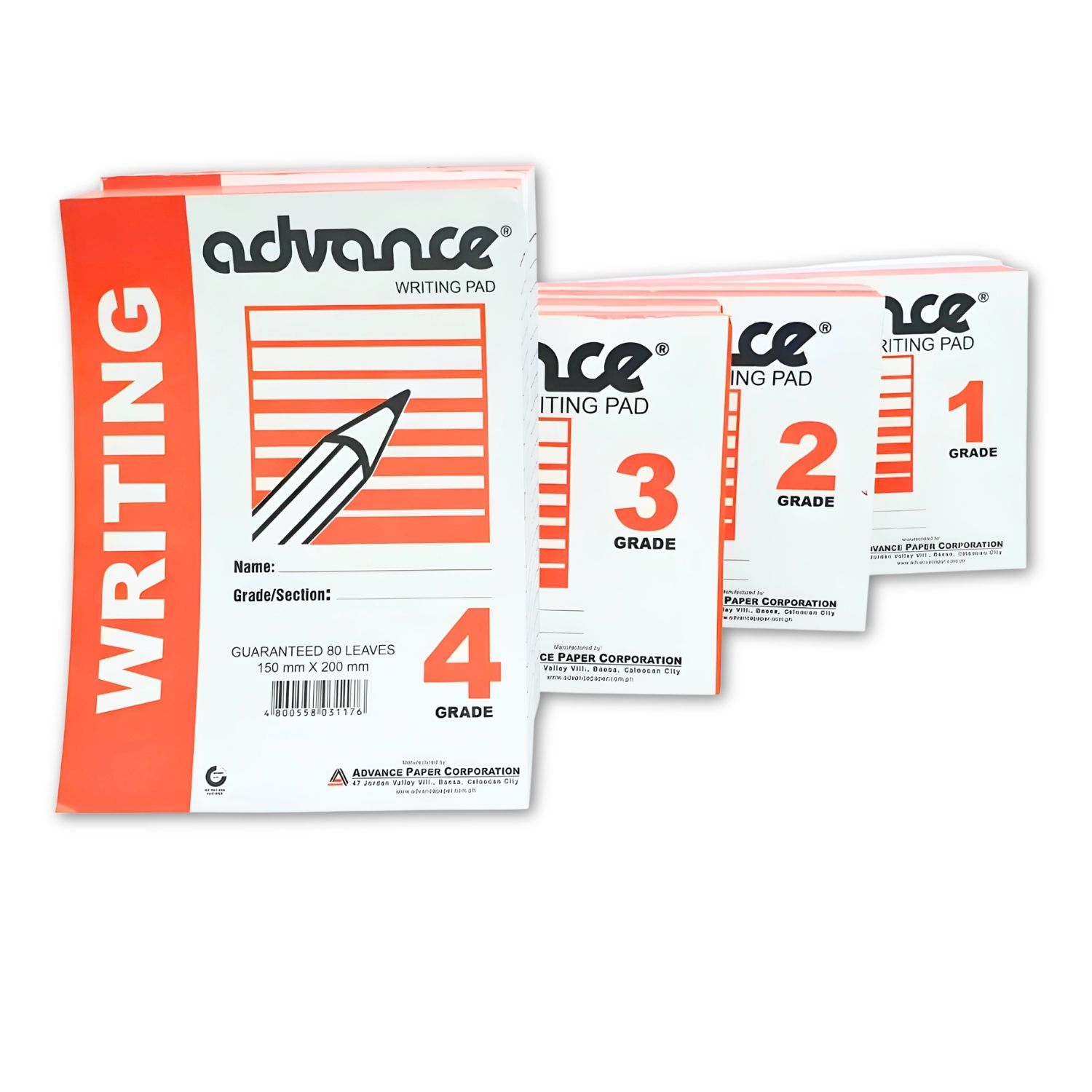 Advance Writing Grade Pad photo