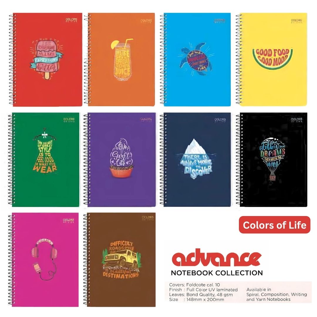Advance Spiral and Yarn Notebook option photo