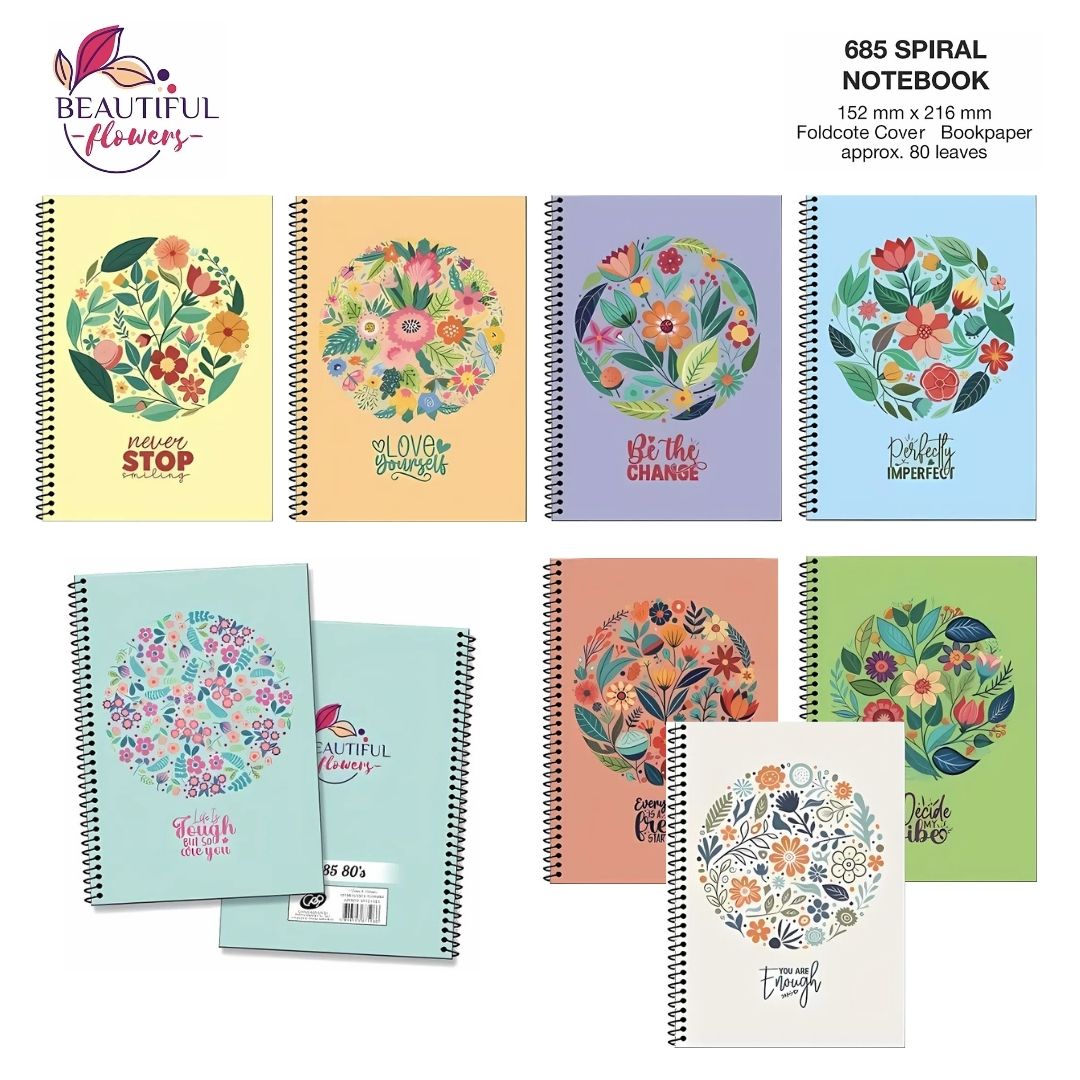 CPPI 685 Spiral and Yarn Notebooks