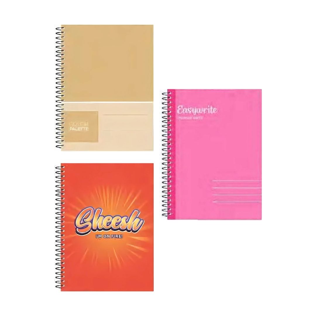 Easywrite Spiral and Yarn Notebook photo