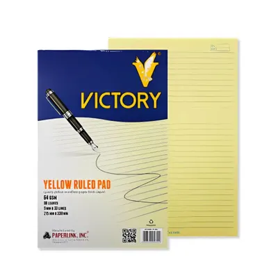 Victory Yellow Pad 80lvs