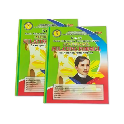 Tagalog Formal Themebook