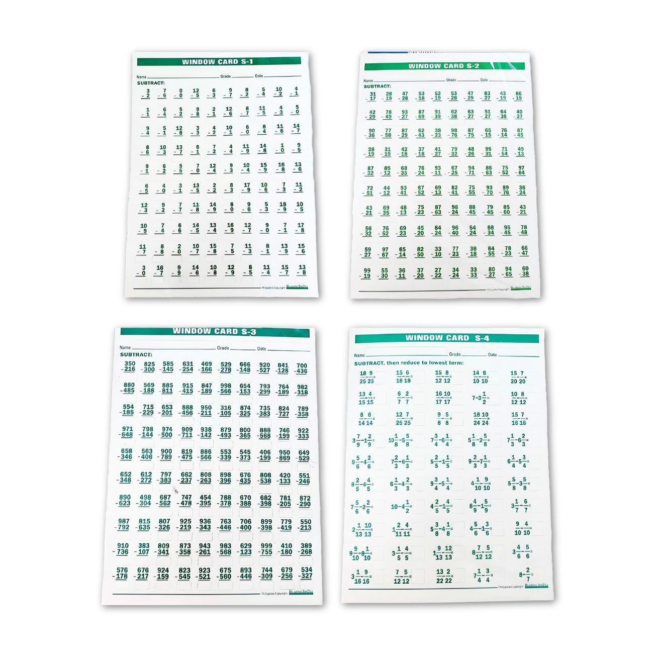 Window Cards option photo