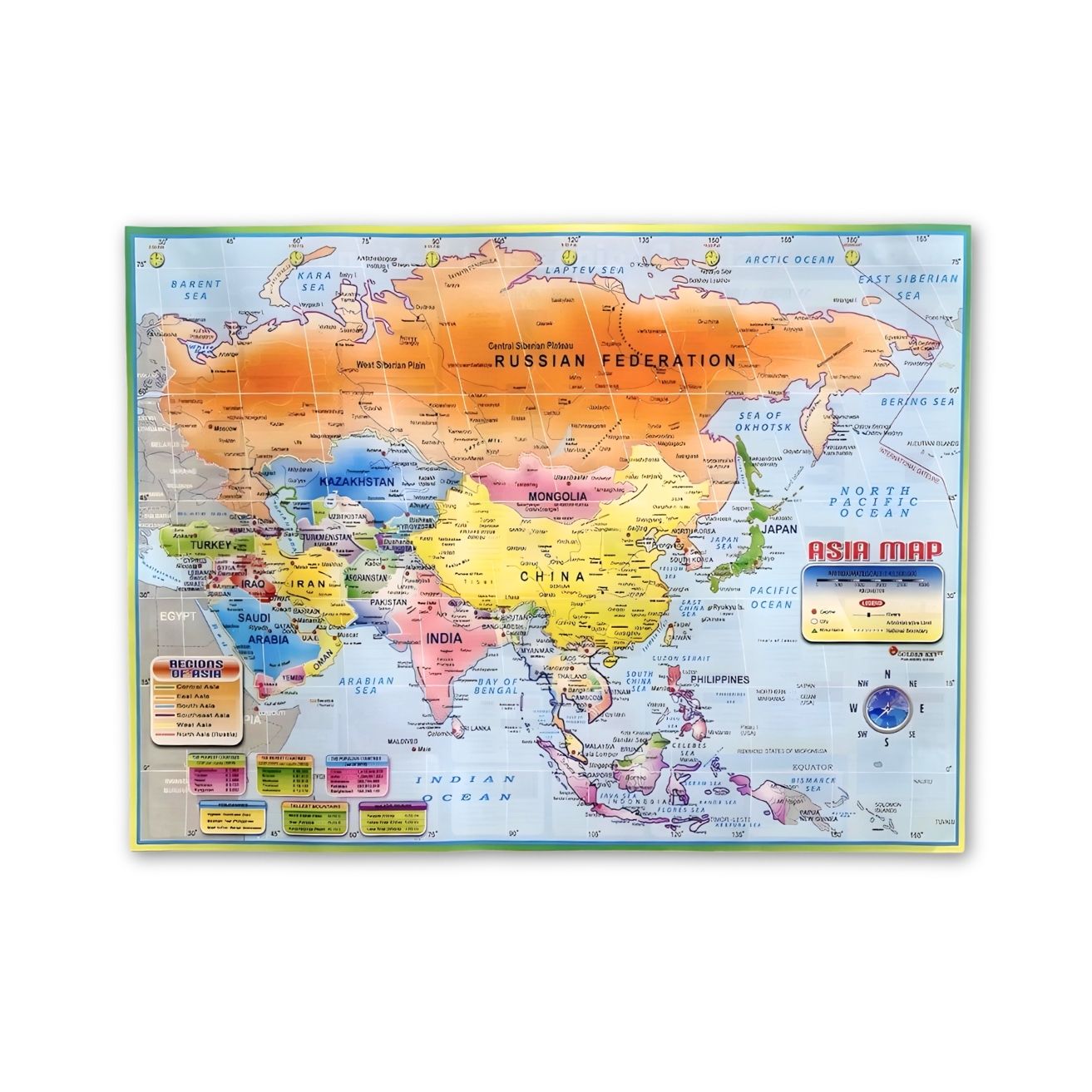 Map of Asia