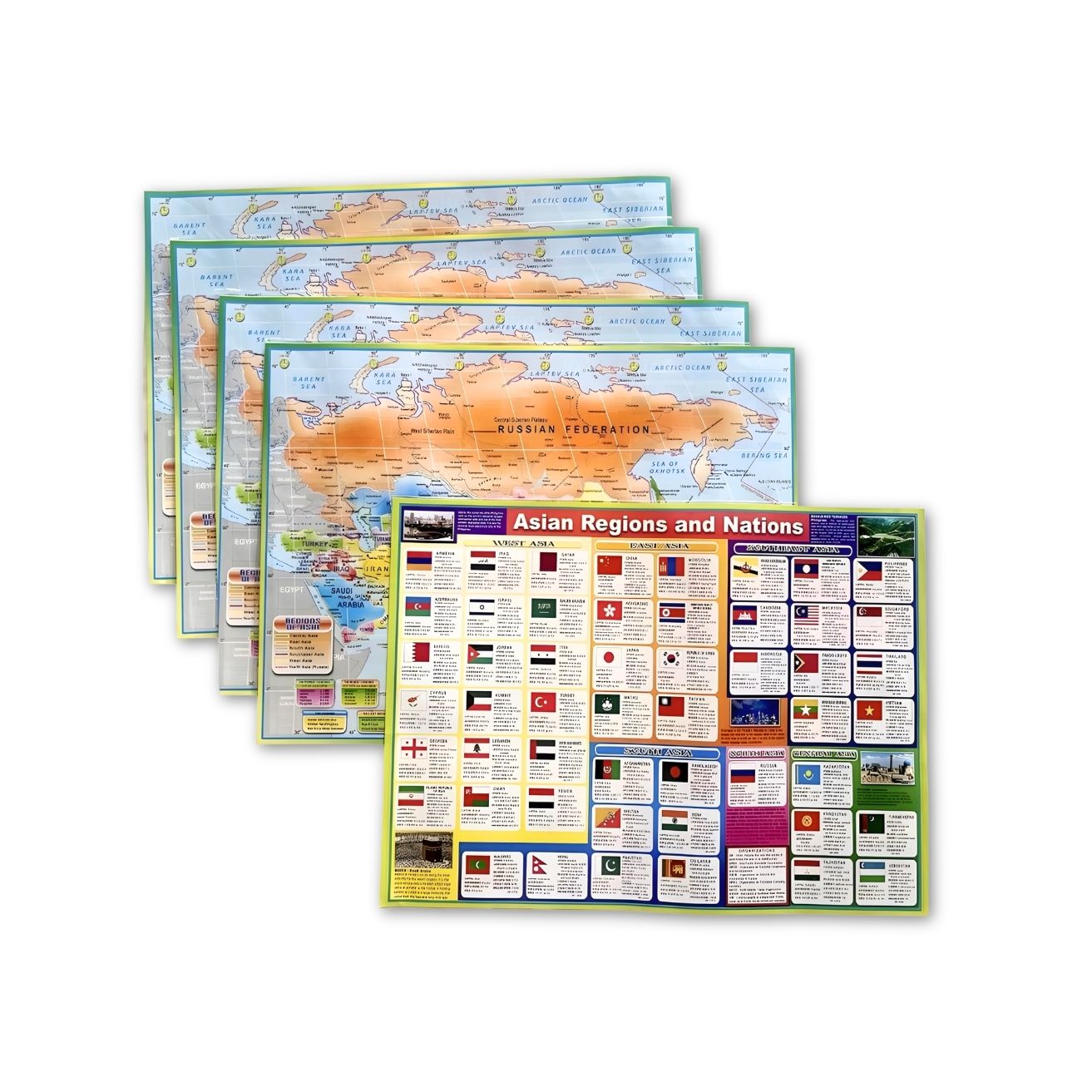 Map of Asia photo