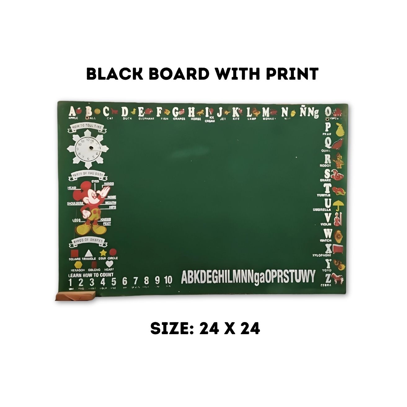 Blackboard with Print option photo