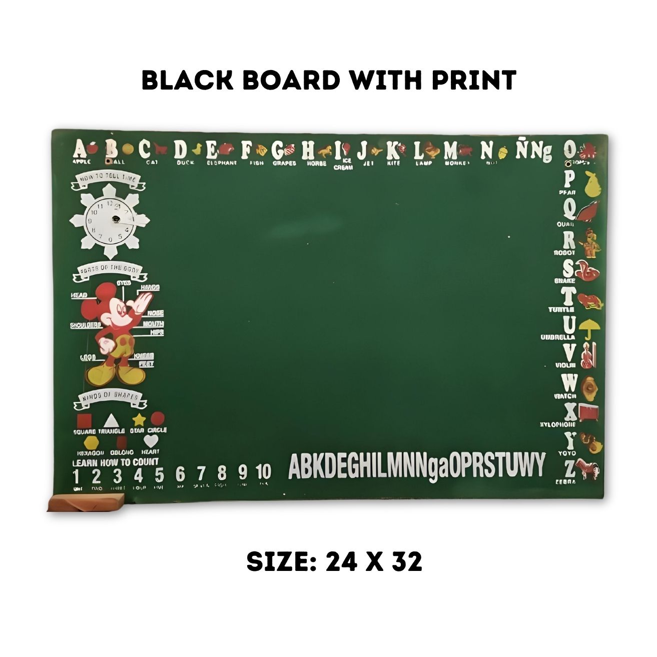 Blackboard with Print option photo
